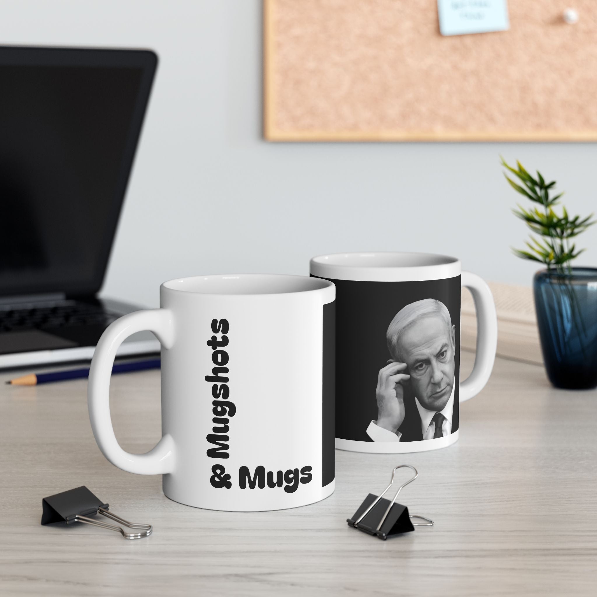 Mug Benjamin Netanyahu Image Political Gift Joke Coffee Cup
